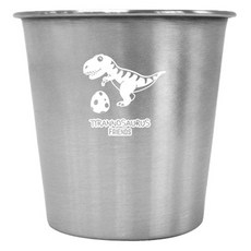 키친유 아동용 티라노 스텐 304 컵, 200ml, 1개, 혼합색상