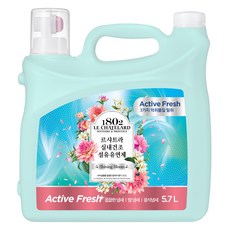 1802 LE CHATELARD 室內晾乾衣物柔軟精 閃耀花開 正裝, 5.7L, 1個