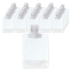 리빙헤븐 여행용 휴대용 화장품 파우치 50ml, 40개