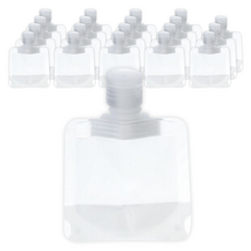 Living Heaven 旅行用便攜式化妝品分裝袋 30ml, 20個, 單一顏色