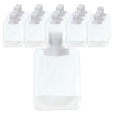 Living Heaven 旅行用便攜化妝品分裝袋 50ml, 20個, 單一顏色