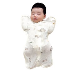 ikii 嬰幼兒溫和有機網眼包巾 S