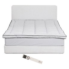 親膚床墊 + 束帶組, 灰色(上衣）