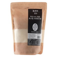 PAPA ROO 韓國產烘焙炒黑豆粉, 500g, 1個