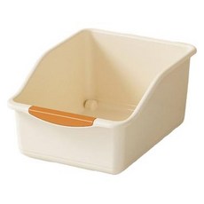 셀리빙 바퀴달린 팬트리 하부장 정리 와이드, 크림옐로우, 1개