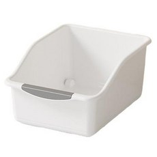 셀리빙 바퀴달린 팬트리 하부장 정리 와이드, 화이트, 1개