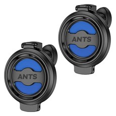 Ants 折疊式設計杯架, 藍色, 2個