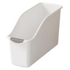 셀리빙 바퀴달린 팬트리 하부장 정리 내로우, 화이트, 1개