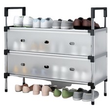 溫馨小舖 組合式玄關縫隙3層鞋櫃整理架, 1個