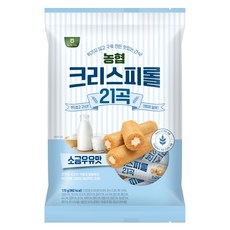 농협식품 크리스피롤 21곡 소금우유맛, 170g, 1개