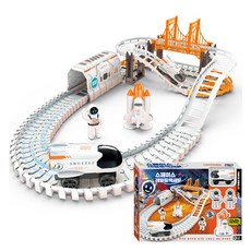 KIDS Pangpang 太空軌道車運作玩具組, 1組, 混色