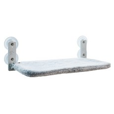 메일캣 貓咪窗戶折疊吊床, 灰色, 1個