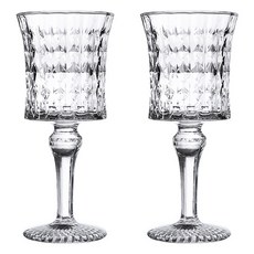 프렌치마르스 크리스탈 롱 와인 고블렛잔 B타입 230ml CM185, 2개