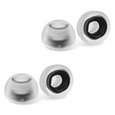 아즈라 맥스 for 버즈3 프로 이어팁 M 2p, 팬텀 블랙, 2개