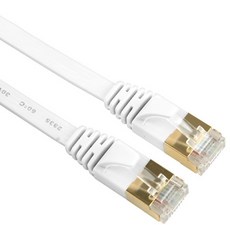컴스 Direct Cat7 플랫형 랜케이블 RJ45 WT235, 1개