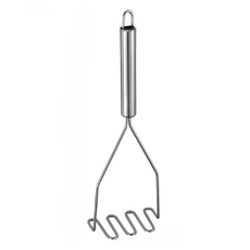 Homepick Living 不鏽鋼馬鈴薯壓泥器 按壓式, 1個