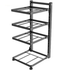 후라이팬 거치대, 1개, 4단