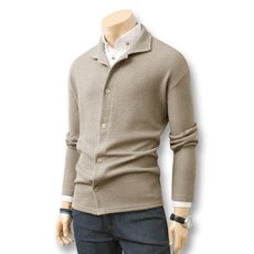 BLUEFORCE 男士 Retunes 翻領鈕扣針織開襟衫