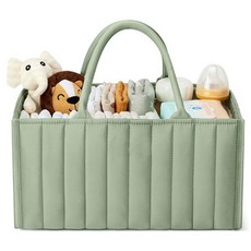 Bloom Home 尿布收納整理盒, 綠色