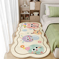 쿠미핸즈 패브릭 주방 거실 침실 발매트, 벌룬