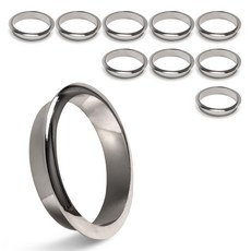 손잡이세상 전선 홀캡, 실버, 10개