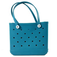 Monde Spot EVA 配件 DIY 防水果凍舒適包 YY57482, 藍綠色