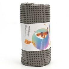Togram Plus 加厚瑜珈巾, 灰色, 1個