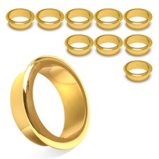 Sonjabisesang 電線孔蓋, 金色, 10個