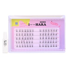 IHara Skinny Lash 假睫毛, 黑色, 1個