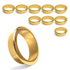 Sonjabisesang 電線孔蓋, 金色, 10個