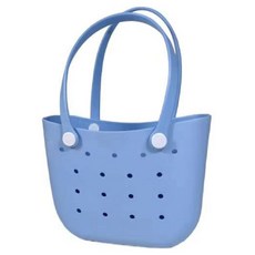 Monde Spot EVA 配件 DIY 半月形防水果凍舒適包 YY57483, 藍色