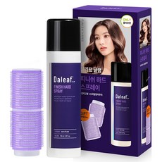 달리프 글램 피니쉬 하드 헤어스프레이 150ml + 헤어롤 2p 세트, 1개