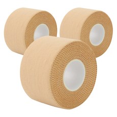 크리다 C-tape 스포츠 테이프 살구 2.5cm x 9.1m, 3개, 1개입