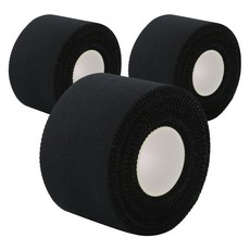 크리다 C-tape 스포츠 테이프 블랙 3.8cm x 9.1m, 3개, 1개입
