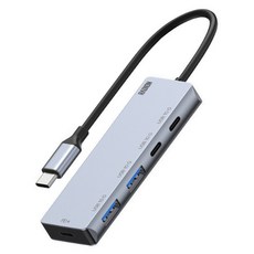 Radion USB-C型 5埠 3.2 GEN2 10G PD 100W 多功能集線器, 單一顏色, 1個