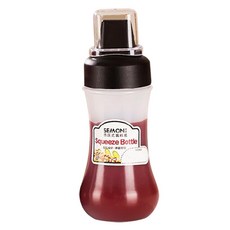 큐트미 마요네즈 케찹 소스통 블랙 MP487, 1개, 350ml