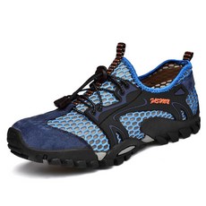 히즈플랜 남성용 경량 메쉬 등산화