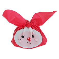 Tinapicnic 紅色兔子禮物包裝袋, 紅色兔子, 30個