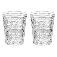 프렌치마르스 크리스탈 다이아 위스키 언더락잔 투명 CM260, 2개