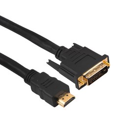 컴스 HDMI DVI 케이블표준형 24K 금도금 BC229, 1개