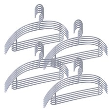 베이직 논슬립 옷걸이, 그레이, 20개