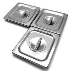 hwayoung STS304 不鏽鋼調理盤蓋, 單品, 3個