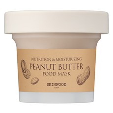 SKINFOOD 花生醬食物泥膜, 120g, 1罐