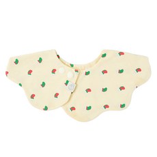 아가짱 아동용 시그니처 롤링 침 턱받이, 산타양말, 1개입, 1개