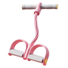 Hudaon 全身伸展6線高強度高彈力划船帶, 1個, 粉紅色