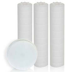 IOnpOLIS Dr.Piell寬型蓮蓬頭替換濾芯3入+ACF過濾器組, 1組, 無香味