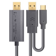 Coms 智慧型 USB KM LINK 資料分享 2.0 480mbps 速度傳輸線 IH384, 1個, 2m