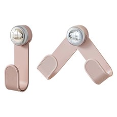 코히모 다용도 흡착식 냄비뚜껑 걸이 5W0036, 2개, 핑크