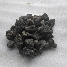 위드블럭 현무암 송이석 자갈 블랙 30~50mm, 20kg, 1개