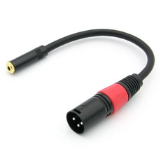 Coms 卡儂公頭轉3.5mm轉換線 BD734, 1個